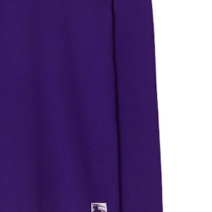 (W) 博柏利 紫色羊毛混纺长袖圆领毛衣. 80776791 Details for (W) 博柏利 紫色羊毛混纺长袖圆领毛衣. 80776791