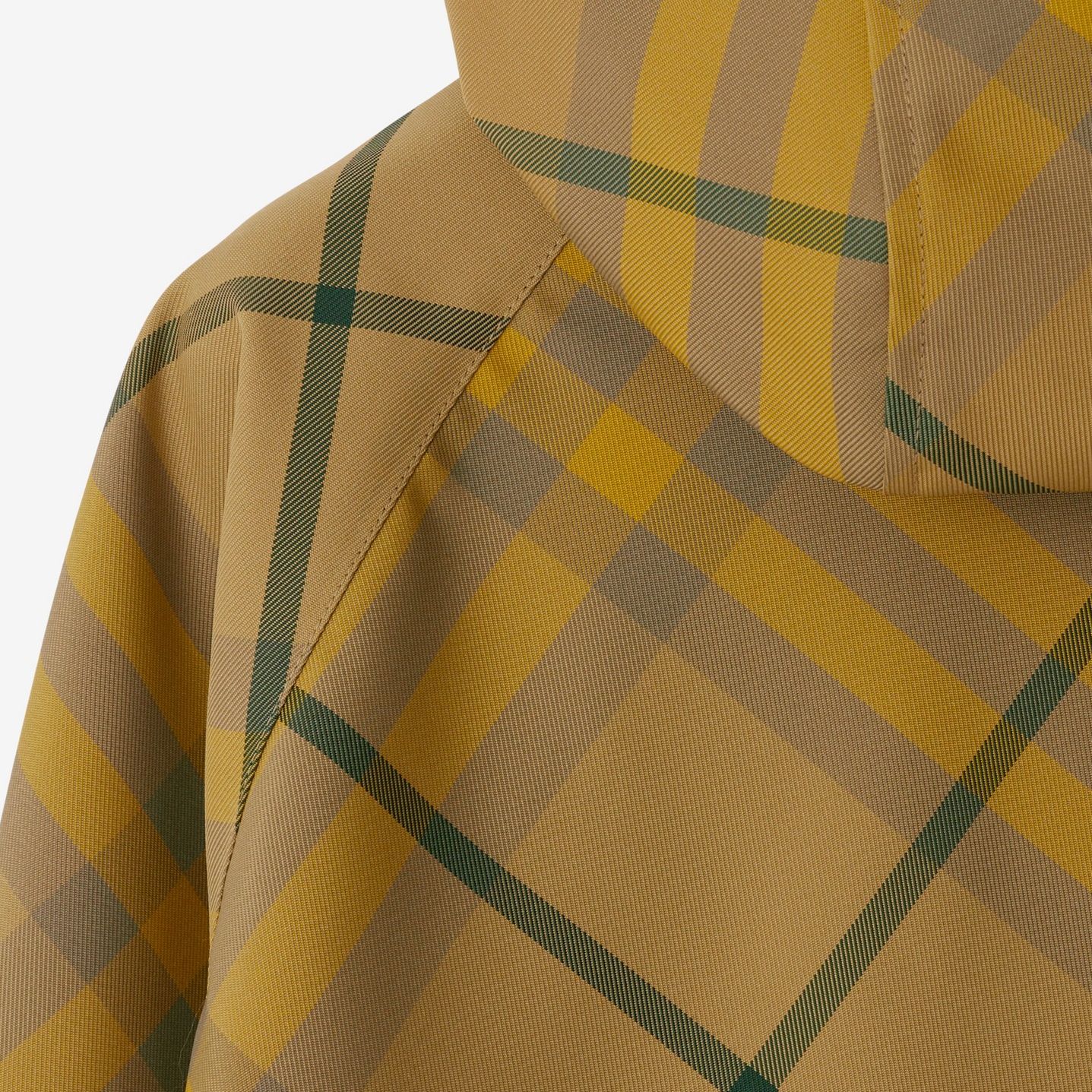 Sizing (W) バーバリー イエローチェック ラグランスリーブ ジップアップフーディージャケット. 80823181