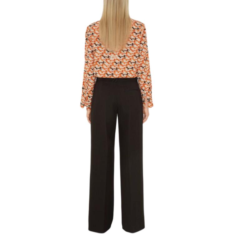 (Women) Burberry  Yellow Printed Long Sleeve Fitted Shirt. 80951581 圖 4