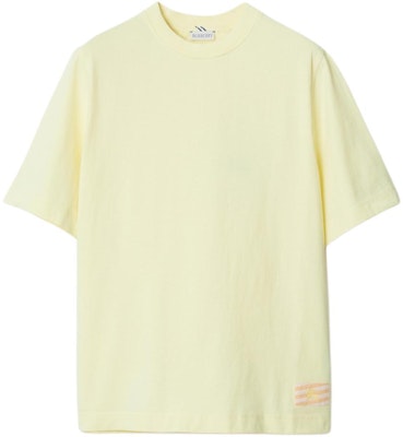 (W) Burberry Kaos Kuning Bergaris Lengan Pendek Crewneck. 80821111 Buy (W) Burberry Kaos Kuning Bergaris Lengan Pendek Crewneck. 80821111