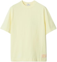 (W) Burberry Kaos Kuning Bergaris Lengan Pendek Crewneck. 80821111 Order (W) Burberry Kaos Kuning Bergaris Lengan Pendek Crewneck. 80821111