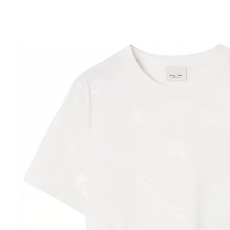 (Women) Burberry All-Over Print Crewneck Short Sleeve T-Shirt SS23 Women’s White. 80716351 圖 3