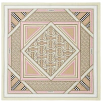 (Women) Burberry Alphabet Print Silk Scarf for Women - Multicolor 8056042A1435 (Women) Burberry Alphabet Print Silk Scarf for Women - Multicolor 8056042A1435