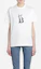 Shop (W) Camiseta Blanca Burberry Angel Letter Print Oversize. 80246181
