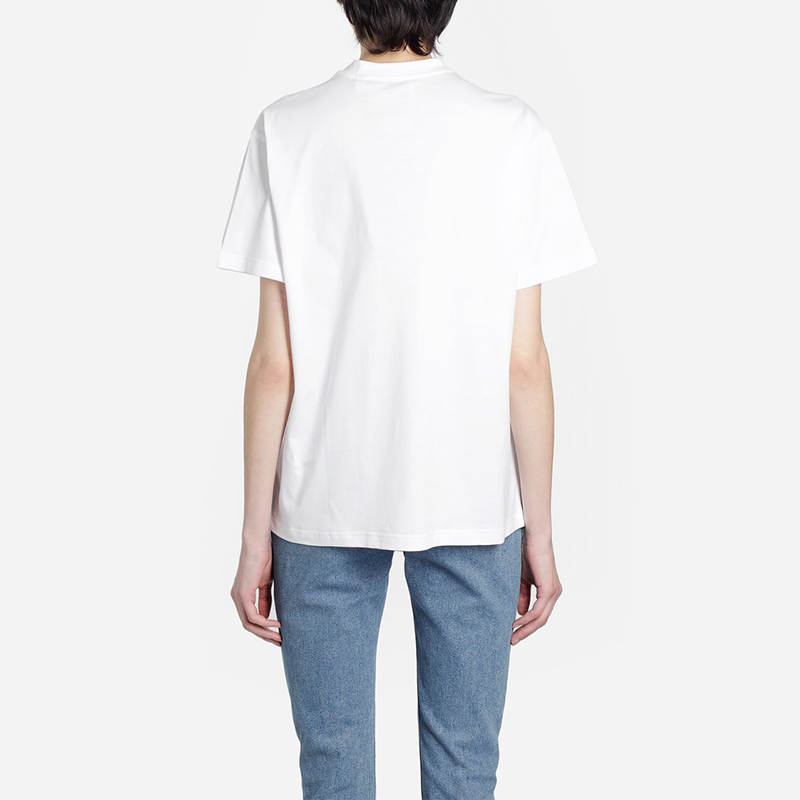 (Women) Burberry Angel Letter Print White Oversized T-Shirt 80246181 圖 6