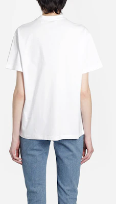 (W) Camiseta Blanca Burberry Angel Letter Print Oversize. 80246181 Details for (W) Camiseta Blanca Burberry Angel Letter Print Oversize. 80246181