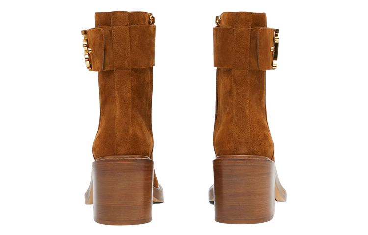 (W) Burberry Ankle Boot 'Chocolate Signature Check' 圖 4