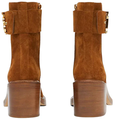 (W) Botín Burberry 'Chocolate Signature Check' 80588251 Shop (W) Botín Burberry 'Chocolate Signature Check' 80588251