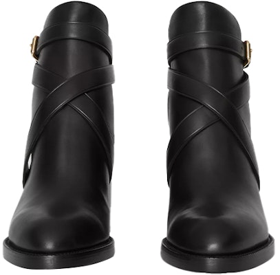 (Women) Burberry Ankle Boot 'House Check Black Leather' 80048541 Lookbook (Women) Burberry Ankle Boot 'House Check Black Leather' 80048541
