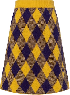 (W) Burberry Rok Wol Argyle Colorblock Pola Kotak Rok Pendek Kasual. 80769501 Buy (W) Burberry Rok Wol Argyle Colorblock Pola Kotak Rok Pendek Kasual. 80769501