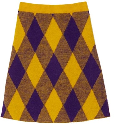 (W) Burberry Rok Wol Argyle Colorblock Pola Kotak Rok Pendek Kasual. 80769501 Lookbook (W) Burberry Rok Wol Argyle Colorblock Pola Kotak Rok Pendek Kasual. 80769501