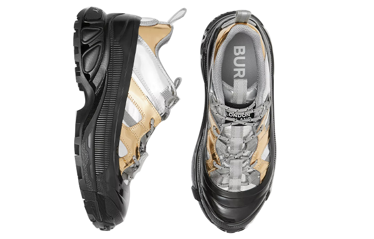 (W) Burberry Arthur 'Metallic Gold and Silver' 圖 3