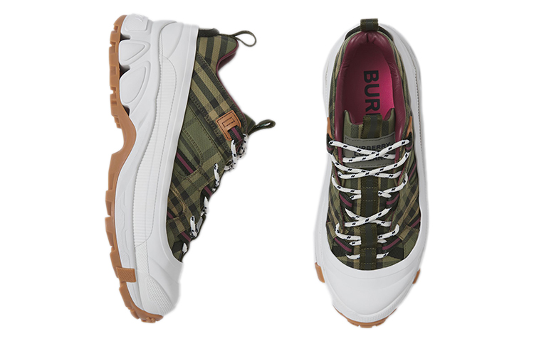 (W) Burberry Arthur 'Military Green Check' 圖 4