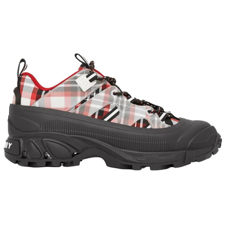 (W) Burberry Arthur 'Red Black White Plaid Nylon' 圖 2
