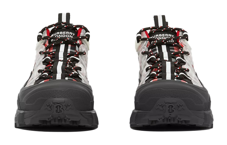 (W) Burberry Arthur 'Red Black White Plaid Nylon' 圖 3