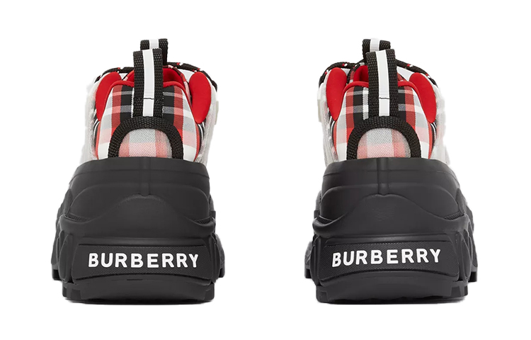 (W) Burberry Arthur 'Red Black White Plaid Nylon' 圖 5