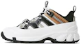 Buy (W) Burberry Arthur Low 'Blanca con Raya' 80458251