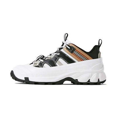 (W) Burberry Arthur Low 'White Stripe'