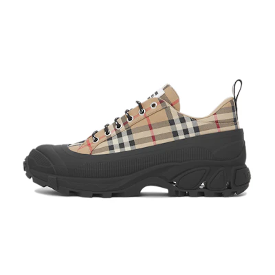 (W) Burberry Arthur Vintage Low 'Check Beige'
