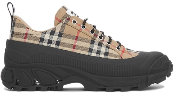 (W) 博柏利亚瑟复古低帮 '格纹米色' 80452871 Order (W) 博柏利亚瑟复古低帮 '格纹米色' 80452871