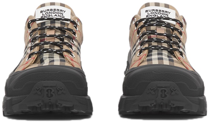 (Women) Burberry Arthur Vintage Low 'Check Beige' 80452871 Lookbook (Women) Burberry Arthur Vintage Low 'Check Beige' 80452871