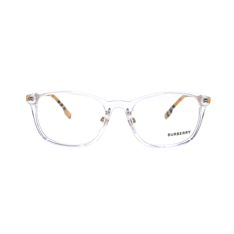 Lookbook (W) BURBERRY B. Check 透明光學眼鏡 2371D 商務優雅風格 B2371-D-3889