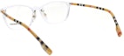 Shop (Women) BURBERRY B. Check Clear Optical Glasses 2371D Business Elegance Style B2371-D-3889