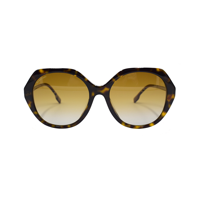 (Women) Burberry B. Check  Polarized Sunglasses Holiday Edition - Tortoiseshell. B4375-F 4017/T5