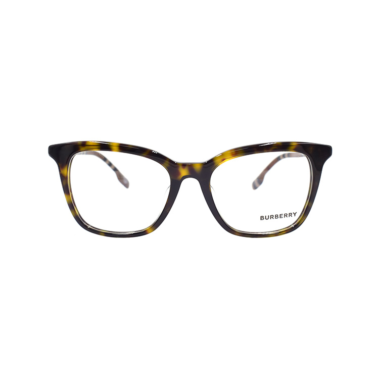 Lookbook (W) Kacamata Optik BURBERRY B. Check Tortoiseshell Round Square 2390F. B2390-F-4017