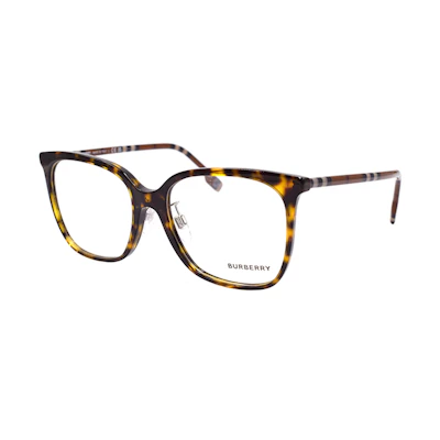 (Women) BURBERRY B. Check Tortoiseshell Optical Glasses 2367F Business Travel Style B2367-F 4017