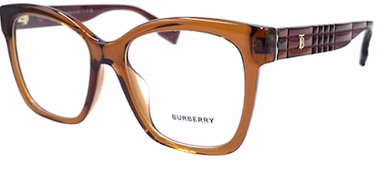 (Women) BURBERRY B. LOLA Holiday Edition Transparent Brown Optical Glasses B2363-F 3986 (Women) BURBERRY B. LOLA Holiday Edition Transparent Brown Optical Glasses B2363-F 3986