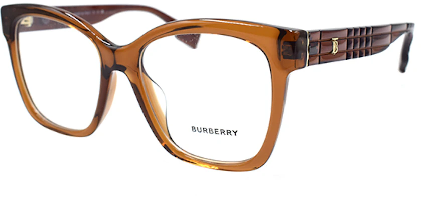 (Women) BURBERRY B. LOLA Holiday Edition Transparent Brown Optical Glasses B2363-F 3986 Buy (Women) BURBERRY B. LOLA Holiday Edition Transparent Brown Optical Glasses B2363-F 3986