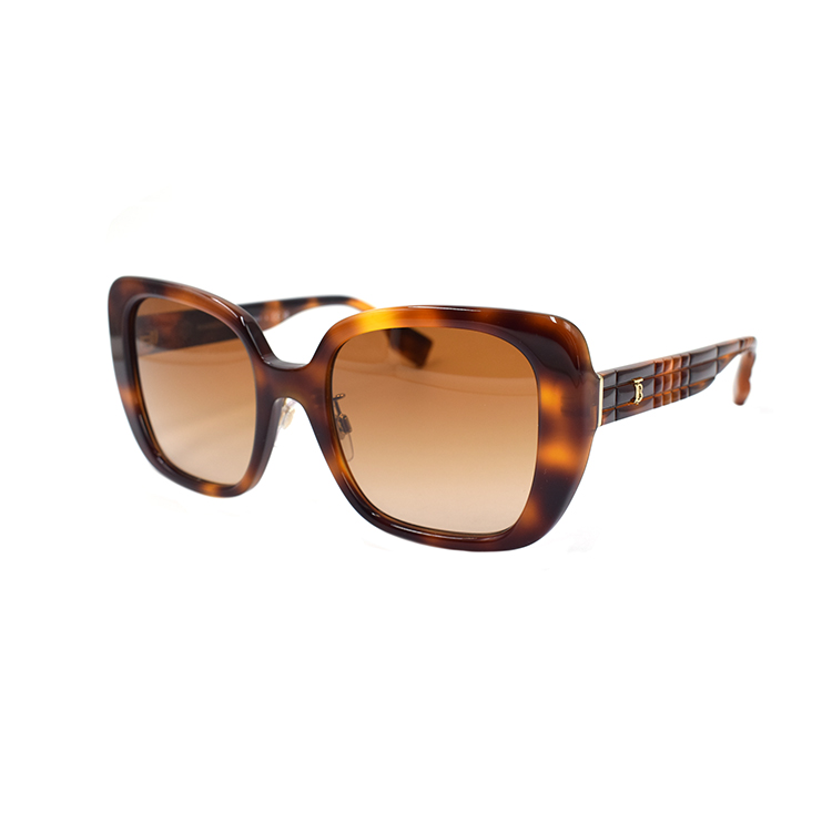 (Women) BURBERRY B. LOLA  Rectangular Holiday Sunglasses Tortoiseshell Frame. B4371-F 3316/13