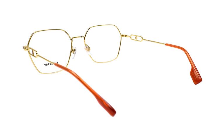 (Women) BURBERRY B. Monogram Gold Optical Glasses for Women - Minimalist Business Style. B1361 1341 圖 4