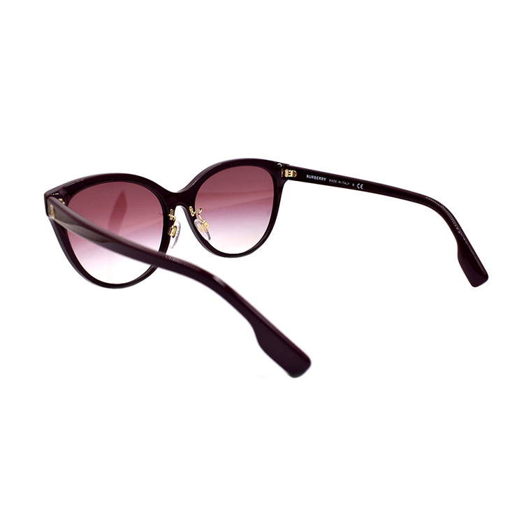 (Women) BURBERRY B. Monogram Holiday Travel  Sunglasses 4365F Burgundy Red. B4365-F 3979/8H-57 圖 4