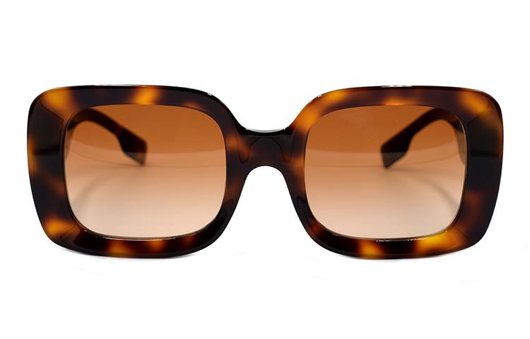 (Women) Burberry B. Monogram Modern Tortoiseshell Sunglasses 4327F for Women B4327-F-3316/13-53