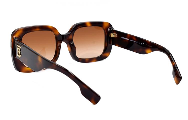 (Women) Burberry B. Monogram Modern Tortoiseshell Sunglasses 4327F for Women B4327-F-3316/13-53 圖 4