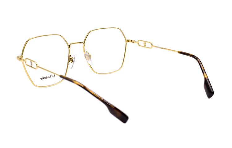 (Women) BURBERRY B. Monogram Optical Glasses 1361 Gold  Fashion Accessory B1361-1328 圖 4