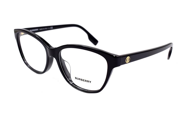 (Women) BURBERRY B. Monogram Optical Glasses 2346F  Elegant Black Style. B2346F-3001 圖 3