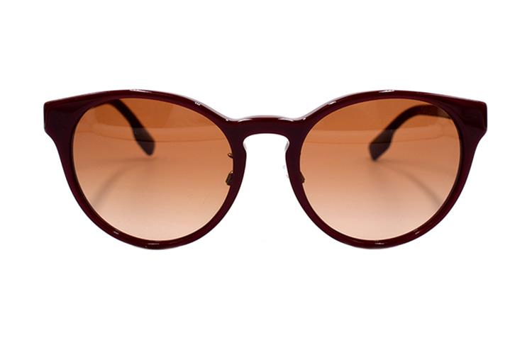 (Women) BURBERRY B. Monogram Pattern Elegant  Sunglasses 4351D - Dark Red B4351-D 3403/13 圖 3