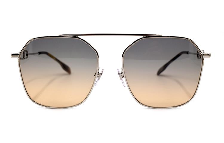 (Women) BURBERRY B. Monogram Silver Trendy Designer Sunglasses 3124 for Women. 0BE31241005G957 圖 2