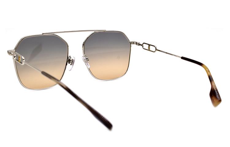 (Women) BURBERRY B. Monogram Silver Trendy Designer Sunglasses 3124 for Women. 0BE31241005G957 圖 4