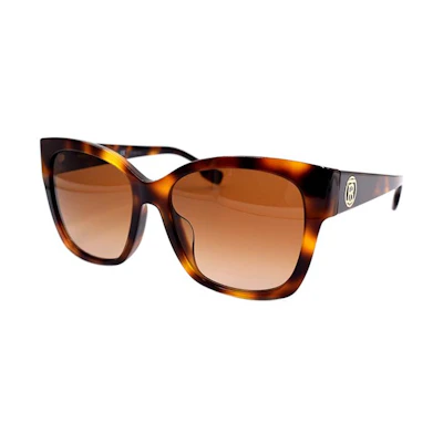 (Women) BURBERRY B. Monogram Vintage Modern Tortoise Sunglasses 4345F . B4345-F 3316/13