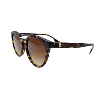 (Women) Burberry B. Monogram Women’s Tortoiseshell Sunglasses 4326F Elegant Design B4326-F-3002/13-55