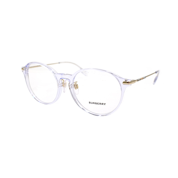 (Women) BURBERRY B. Stripe  Clear Optical Glasses 2365F Business Travel Edition B2365-F 3024
