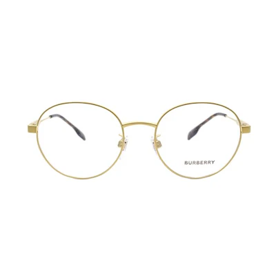 (Women) BURBERRY B. Stripe Gold Optical Glasses - Elegant Business Style. B1363-T-D 1331