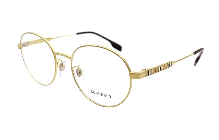 (Women) BURBERRY B. Stripe  Gold Optical Glasses - Elegant Business Style. B1363-T-D 1331 圖 3