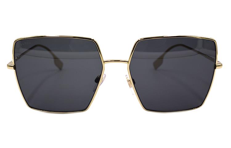 (Women) Burberry B. Stripe Irregular Gold Sunglasses for Women. B3133 1109/87 圖 2