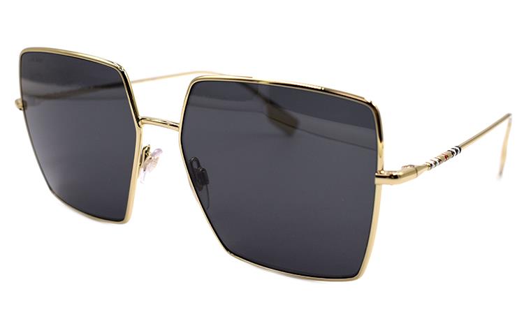 (Women) Burberry B. Stripe Irregular Gold Sunglasses for Women. B3133 1109/87 圖 3