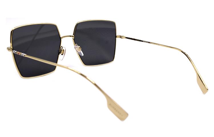 (Women) Burberry B. Stripe Irregular Gold Sunglasses for Women. B3133 1109/87 圖 4